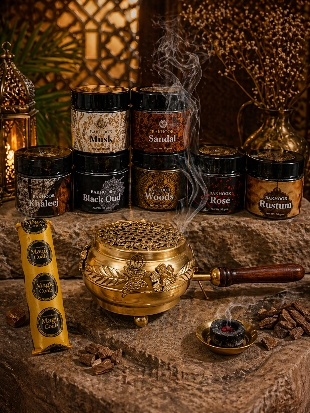 Bakhoor Burner Set