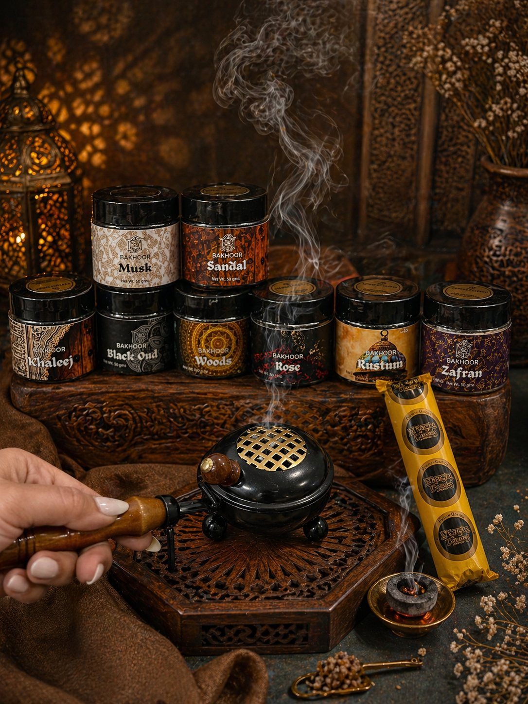 Bakhoor Burner Set