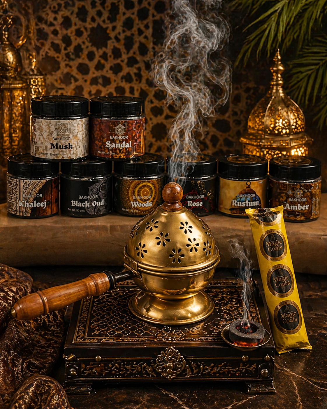 Bakhoor Burner Set